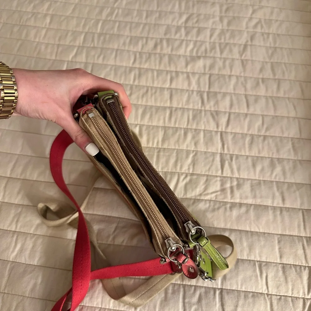 Coach Green and Pink Crossbody Bags Signature Collection - Picture 15 of 15